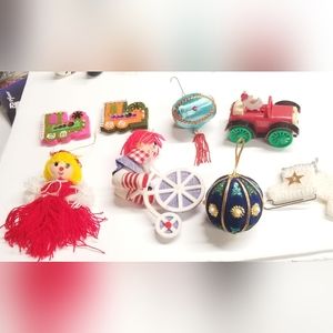 Vintage Assortment of 1960s 1970s Ornaments